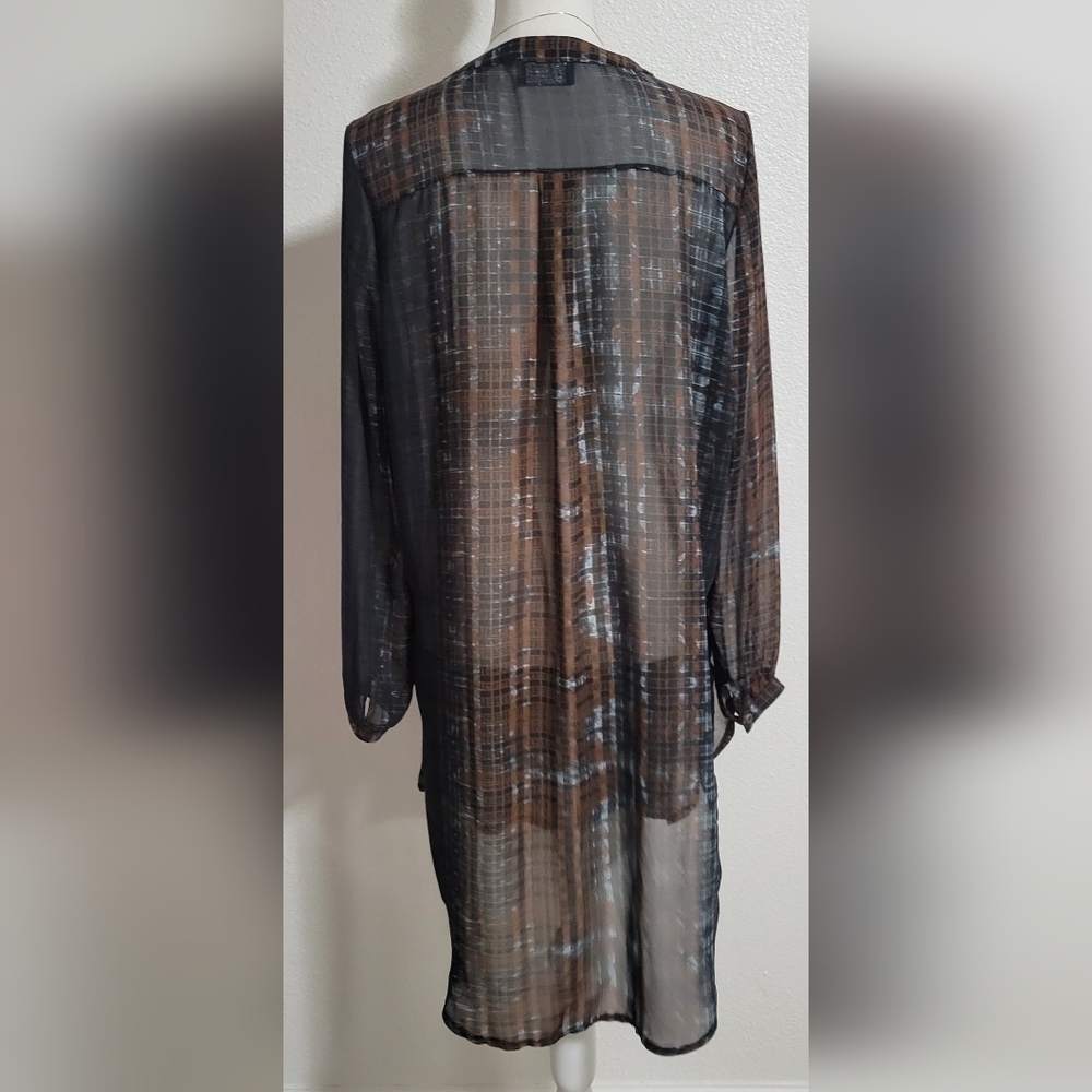 Astr label high low sheer cover up size medium - Picture 3 of 12